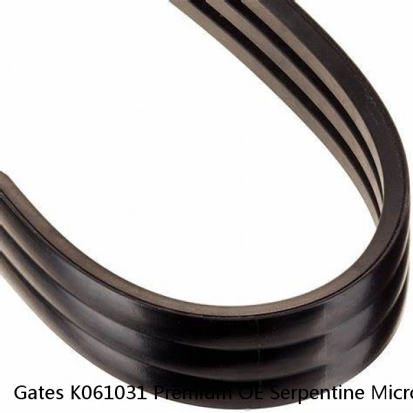 Gates K061031 Premium OE Serpentine Micro-v Belt 1997-2008 FORD F-150, SAAB 9-5