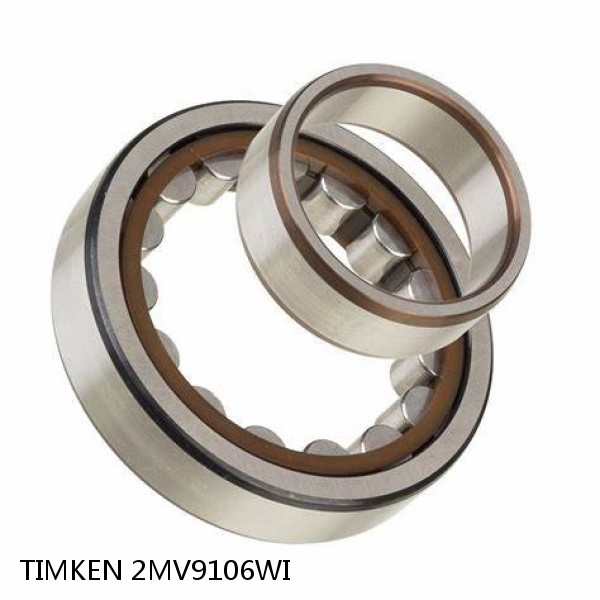 2MV9106WI TIMKEN Cylindrical Roller Bearings Single Row ISO