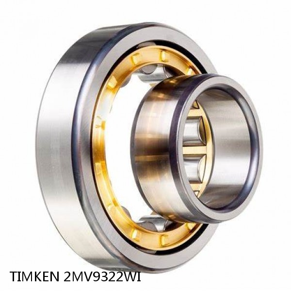 2MV9322WI TIMKEN Cylindrical Roller Bearings Single Row ISO