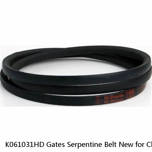 K061031HD Gates Serpentine Belt New for Chevy F150 Truck Ford F-150 Expedition
