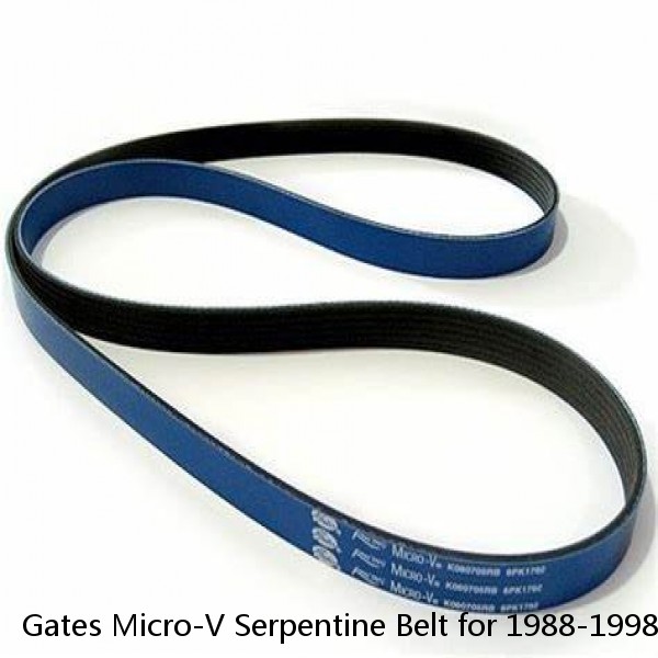 Gates Micro-V Serpentine Belt for 1988-1998 GMC K1500 4.3L 5.0L 5.7L 6.2L sz